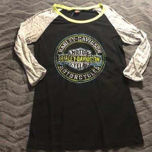 Women’s 3/4 Harley cotton shirt